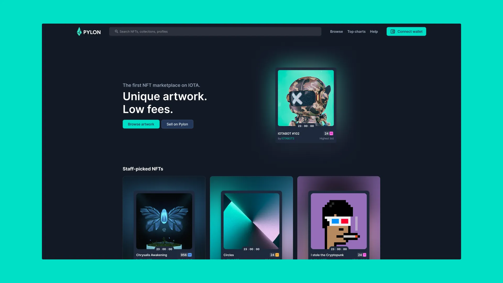 Pylon – Front-page